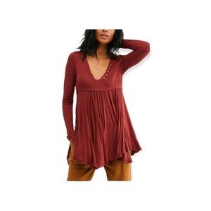 Free People tunic shirt